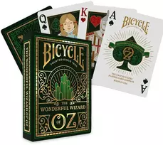 Bicycle Wizard of Oz kortos – žaidėjams ir kolekcininkams, aukso folija