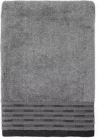 Domoletti RANKŠLUOSTIS HUDSON 650 GSM 70X140CM TAMSI PILKA