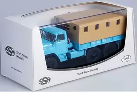 Sunkvežimio su tentu "375D Ural" modelis, 3+