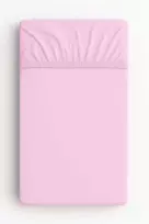 My Sweet Baby Medvilninė paklodė 120x60 cm rožinė