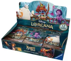 Prekybos kortelių žaidimas - Ravensburger Disney Lorcana TCG Azurite Sea Booster Box 24 Pakuotės