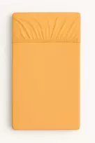 My Sweet Baby Medvilninė paklodė 120x60 cm oranžinė