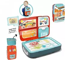 Piešimo rinkinys 3in1 - lagaminas “Kids”