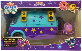Almarina Pinata SmashLings Pinata vakarėlių autobuso rinkinys + 4 figūrėlės