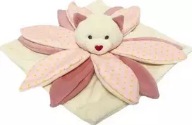Tulilo AXIOM 9426 Minkštas meškiukas rožinis su širdies pirštu 25x25 cm