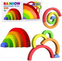 Lean Toys Guminis dėlionės žaislas vaikams, 5 dalių