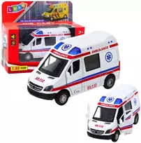 Lean Toys Greitoji pagalba 1:32 su šviesomis ir garsu