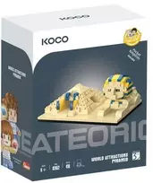 Immaster KOCO klocki Piramidy 410el 02052 43074 /32
