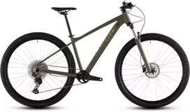 Dviratis Cube Aim SLX 27.5 dustyolive'n'auksinis 2026-XS (Dydis: XS)