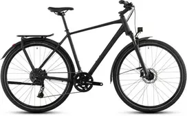 Dviratis Cube Kathmandu Pro coal'n'juodas 2026-62 cm (Dydis: 62 cm)