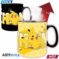 ABYstyle Abysse Pokemon puodelis su karščio pokyčiu – Pikachu – 460 ml