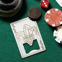 Paladone Džokerio žaidimo kortų butelių atidarytuvas