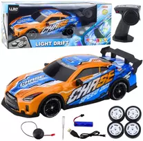 Lean Toys Nuotoliniu būdu valdomas sportinis automobilis su drifto funkcija