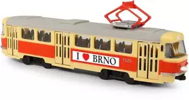 Rappa Tramvajaus pranešimai apie stoteles čekų kalba, 28 cm BRNO