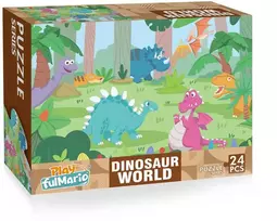 Rappa Dinozaurų dėlionė, 24 detalės