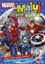 Dėlionė Jiri Models Spalvinimo knygelė A5 Dažai vandeniu MARVEL