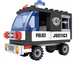 Rappa BLOXO policijos konstravimo rinkinys, 48 dalys