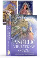 Findhorn Press Orakulo kortų rinkinys - Angelic Vibrations Oracle 50 Kortų Kaladė ir Instrukcijų Knyga