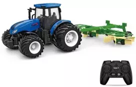 Korody Nuotolinio valdymo traktorius su šieno priekaba 1:24 aliuminio 2.4G