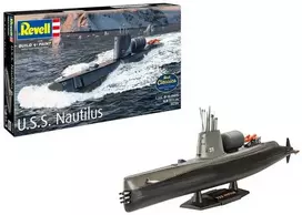 Revell U.S.S. Nautilus povandeninis laivas 1:305 plastikinis modelis 30 cm