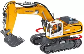 MX R/C Constructions - Ekskavatorius R/C 1:18 2,4 GHz, 3,7 V ličio jonų 11 kanalų (471467)