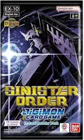 Bandai Tcg Digimon Card Game - Sinister Order EX10 Extra Booster