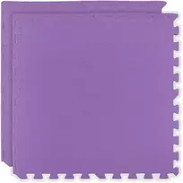Humbi putplasčio kilimėlis 120x60, didelė putplasčio dėlionė, atspari vandeniui, saugi, 2 vnt., violetinė