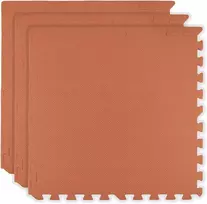Humbi putplasčio kilimėlis 180x60, didelė putplasčio dėlionė, atspari vandeniui, saugi, 3 vnt., oranžinis