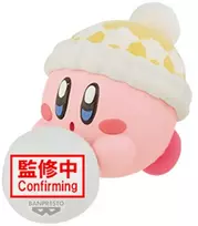 Banpresto Kirby Play in the Snow Fluffy Puffy Mine Kirby figure 4cm