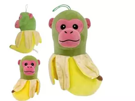 TUNG TUNG TUNG SAHUR pliušinis žaisas BRAINROT - Chimpanzini Bananini 22cm, Happy people PP-03