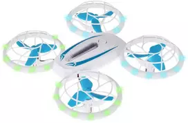 Jokomisiada AEF41 kvadrokopterio LED dronas su nuotolinio valdymo pultu, įspūdinga akrobatika, lengvas valdymas RC0737