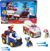 Spin Master „Paw Patrol“: ugniagesių gelbėtojų 2 teminių transporto priemonių rinkinys