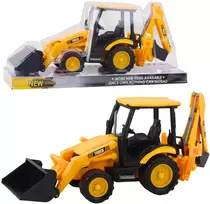 Lean Toys Žaislinis ekskavatorius su dviem kaušais 39.5x16.5x11.5 cm