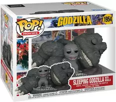 FUNKO POP! Vinilinė figūrėlė: Godzilla - Sleeping Godzilla with Minilla, ~15 cm
