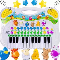 Malplay Vaikiškas pianinas Elektroniniai gyvūnai