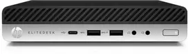 Atnaujintas T1A HP EliteDesk 800 G4 Atnaujintas Intel® Core™ i5 i5-8500T 8GB DDR4-SDRAM 256GB SSD Windows 11 Pro Mini PC Juoda, Smėlinė