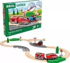 BRIO - Traukinio rinkinys atbulai (36102)