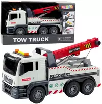 Lean Toys Kranas su reguliuojama strėle, šviesomis ir garsais