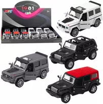 Lean Toys Visureigis Metalinis 1:36, Traukiamasis Mechanizmas, Atidaromos Durys