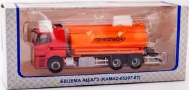Sunkvežimio cisternos „Kamaz-65207-87” modelis, 3+