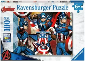 Ravensburger dėlionė, 100 detalių, Kapitonas Amerika