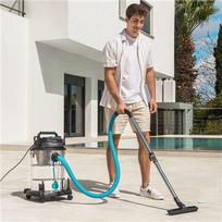 CECOTEC Vacuum cleaner | Conga Rockstar Wet  AND  Dry Steel Max Pro | Corded operation | 1600 W | 220-240 V | Silver/Black