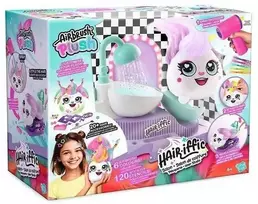 Pliušinis žaislas su plaukų dažymo rinkiniu Canal Toys Airbrush Plush Hair'iffic
