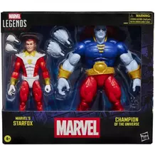 Hasbro Marvel Legends Series Starfox & Champion of the Universe pack 2 figures 15cm