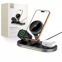 Tech-Protect A51 ArcticBoost 3-in-1 wireless charger | Qi 2.2 | MagSafe compatible | 25W | black