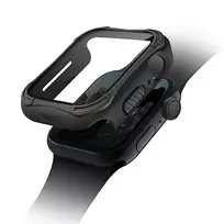 uniq case for Torres Apple Watch Series 4|5|6 | SE 44mm. Black | Midnight Black