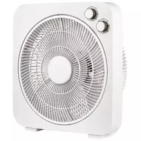 BESK Clip-on fan 30.48cm, 3 speeds, with timer