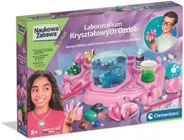 Eksperimentų rinkinys Clementoni Kristalų laboratorija