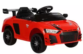 Lean Cars Raudona elektrinė transporto priemonė 915