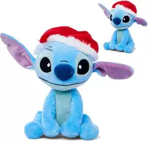 Simba Disney Lilo&Stitch pliušinis žaislas su Kalėdų Senelio kepure 27 cm